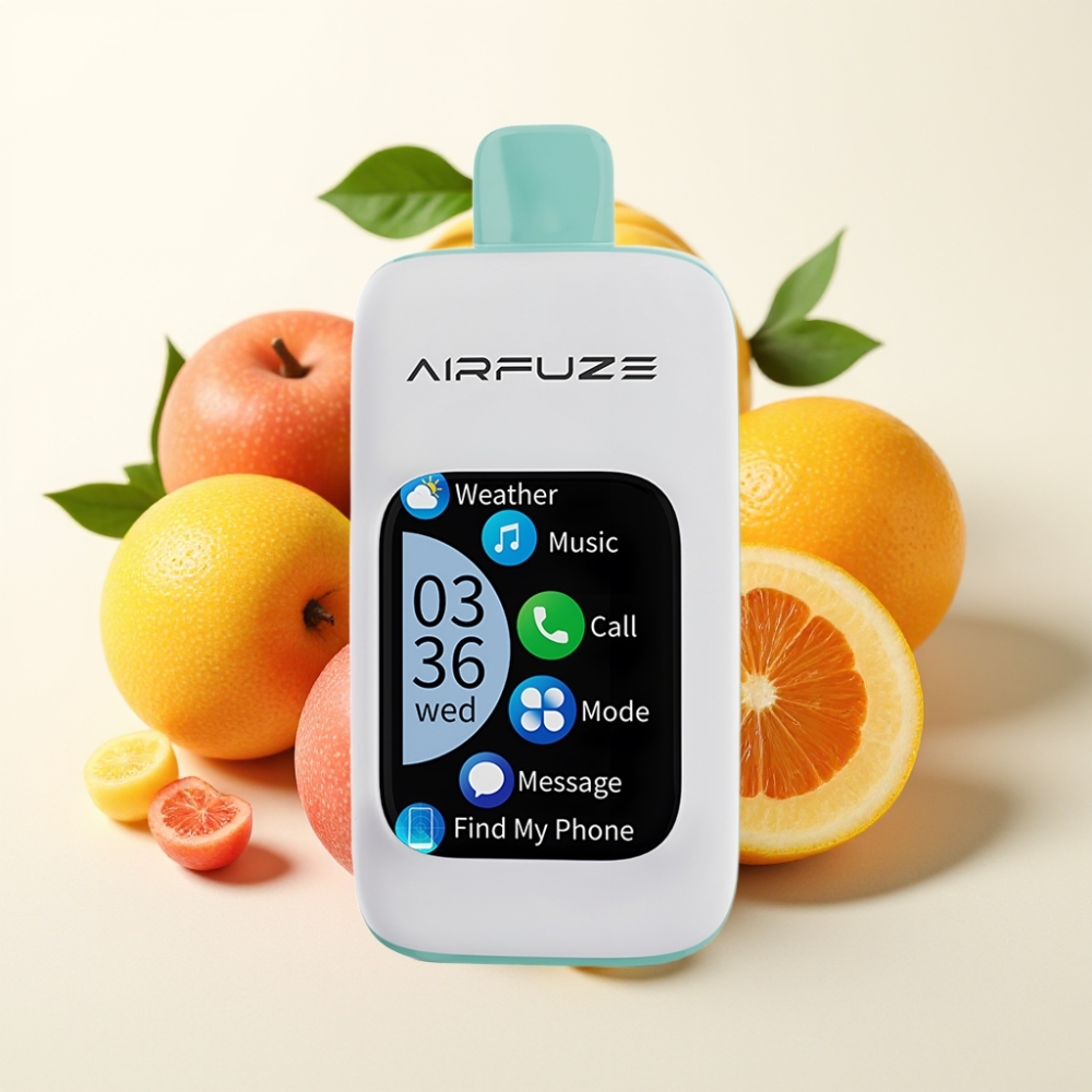 AirFuze Smart 30000 Puffs Disposable Vape Explosión Frutal Arcoíris y Pod Disposable