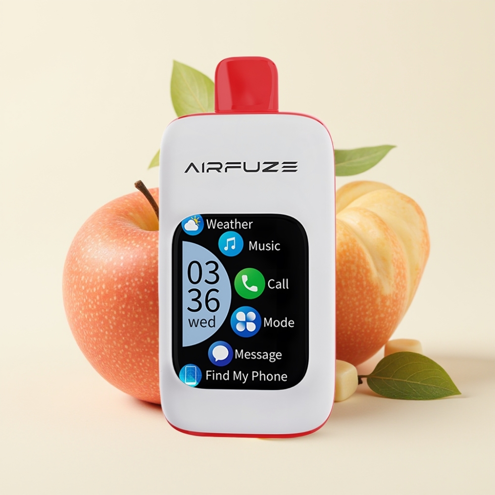 AirFuze Smart 30000 Puffs Triple Manzana Pantalla Táctil