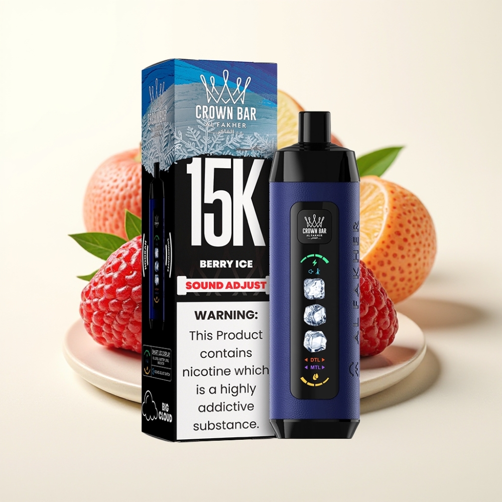 Al Fakher 15k Ice Adjust Clouds Disposable Device Baya Hielo 15000 puffs 22ml