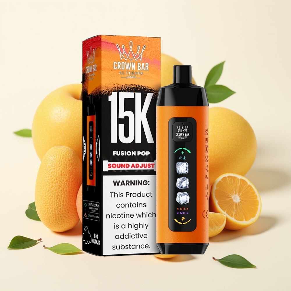 Al Fakher 15k Ice Adjust Clouds Disposable Device Fusión Pop 22ml/5mg