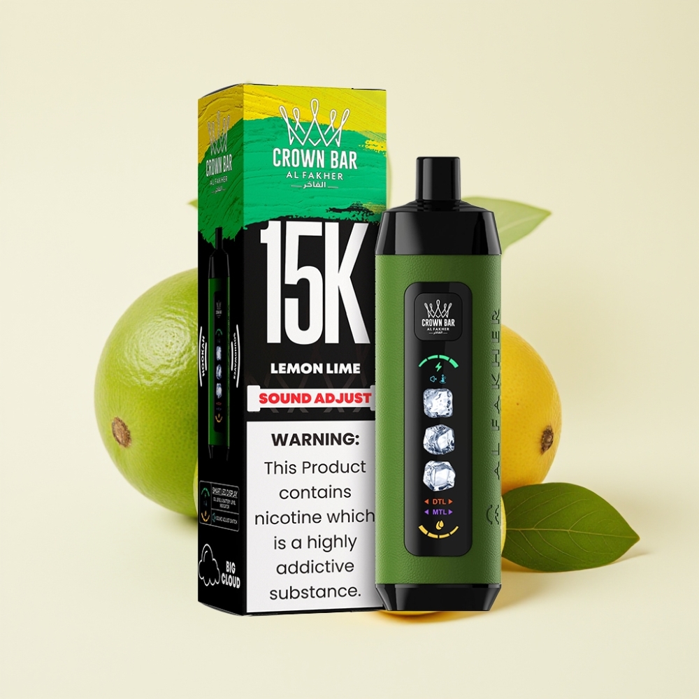 Al Fakher 15k Ice Adjust Clouds Disposable Device Limón Lima 15000 puffs 22ml