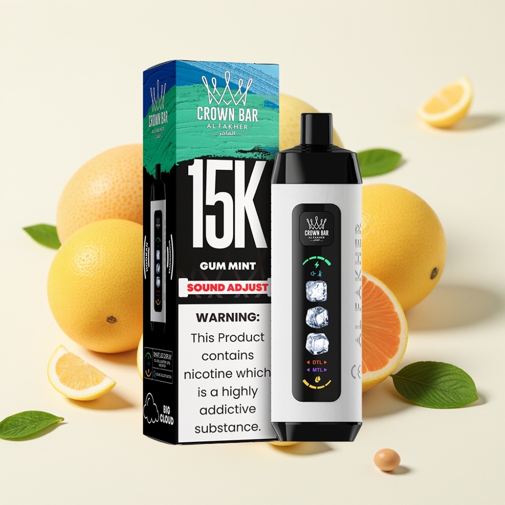 Al Fakher 15k Ice Adjust Clouds Disposable Device Menta Chicle 22ml 15000 puffs