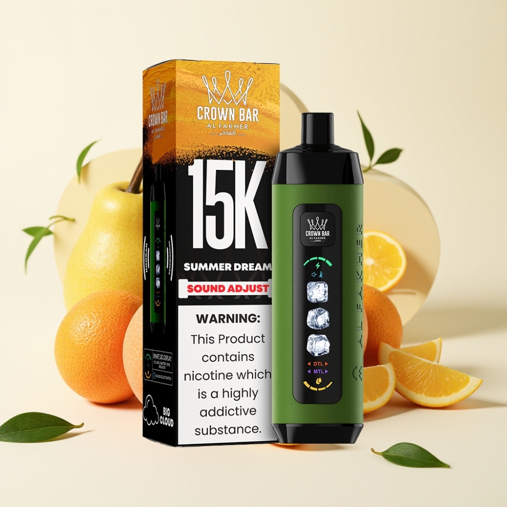 Al Fakher 15k Ice Adjust Clouds Disposable Device Sueño de Verano 22ml