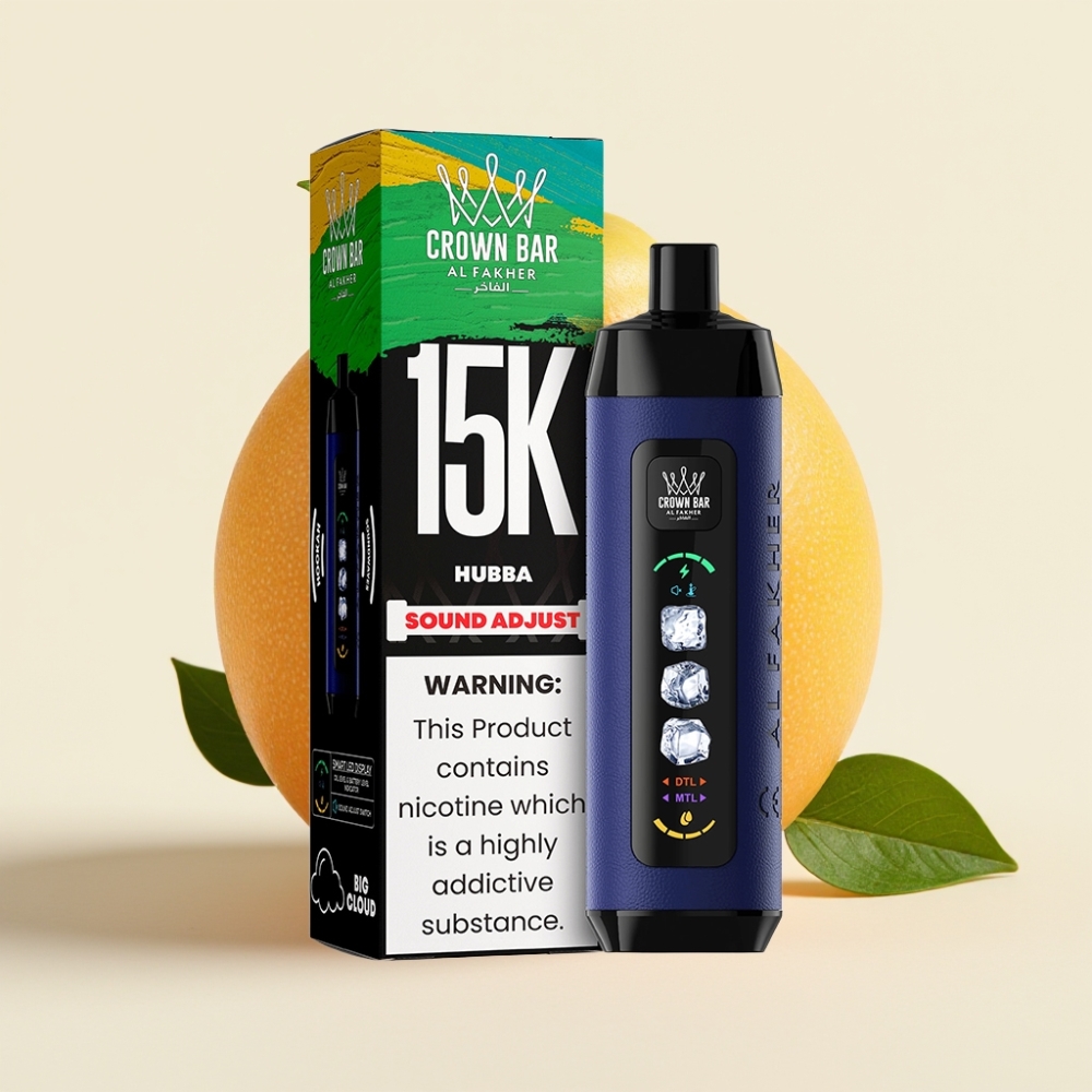 Al Fakher 15k Ice Adjust Clouds Dispositivo Desechable Hubba 22ml