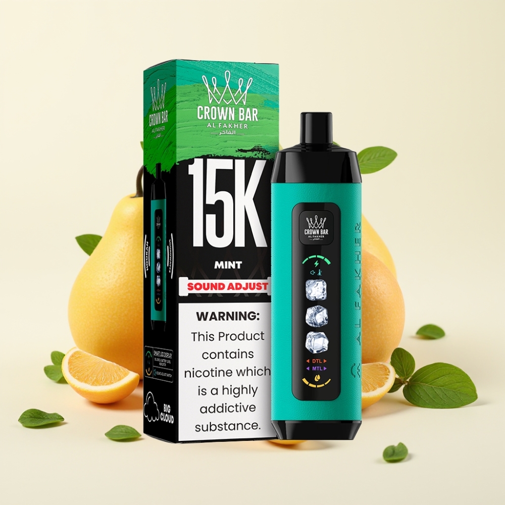 Al Fakher 15k Ice Adjust Clouds Dispositivo Desechable Menta 22ml 5mg