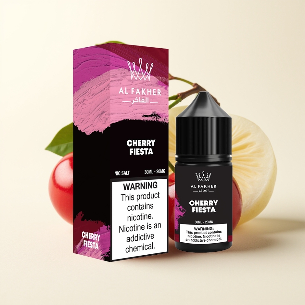 AL Fakher Nicotine Salt E-Liquid 20MG Fiesta Cereza