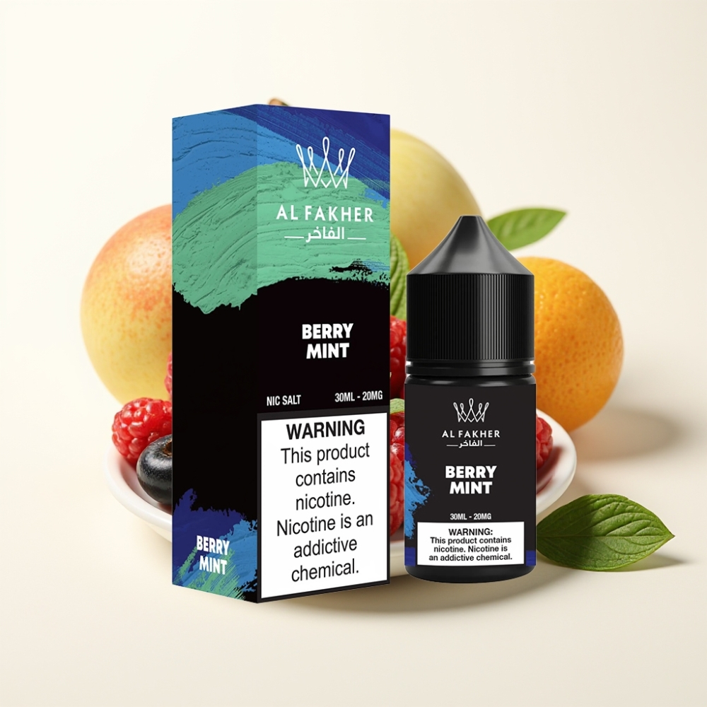 AL Fakher Nicotine Salt E-Liquid 20MG Menta Baya