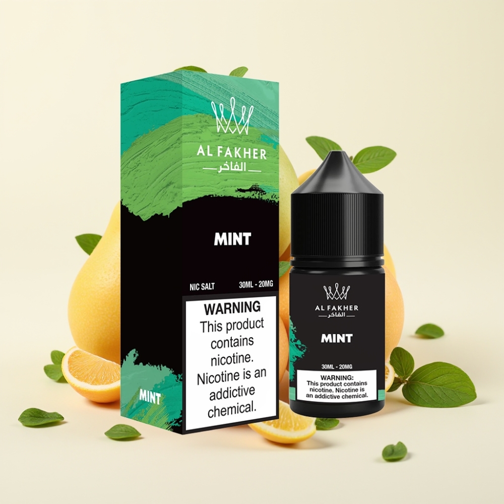 AL Fakher Nicotine Salt E-Liquid 20MG Menta y