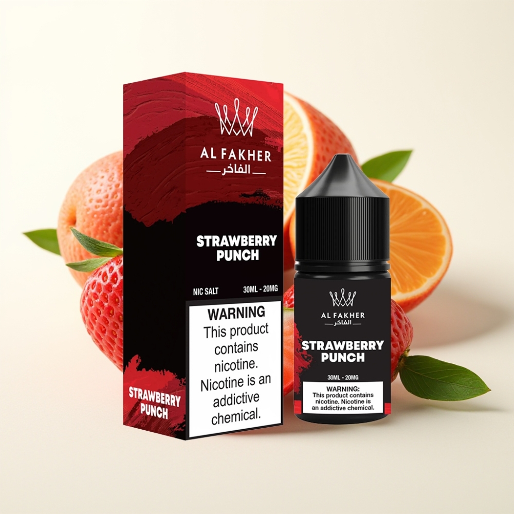 AL Fakher Nicotine Salt E-Liquid 20MG Ponche de Fresa