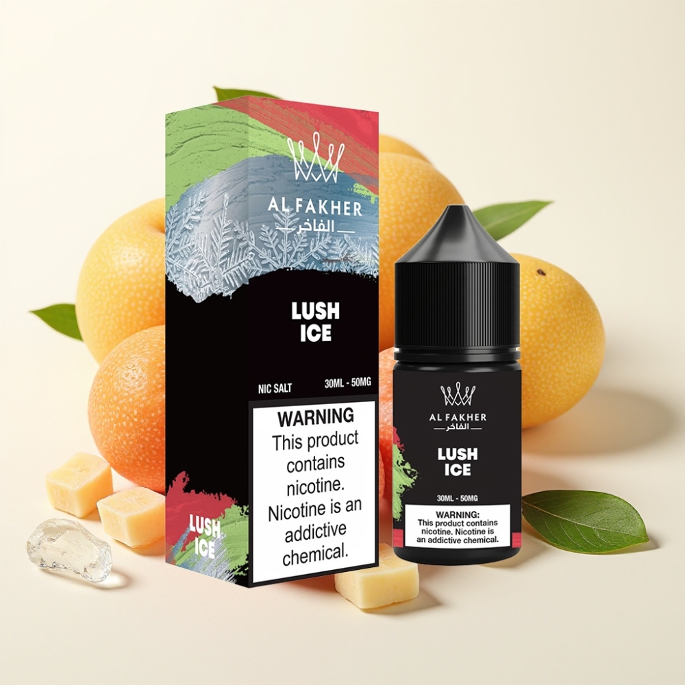 AL Fakher Nicotine Salt E-Liquid 50MG Hielo Lujuriante