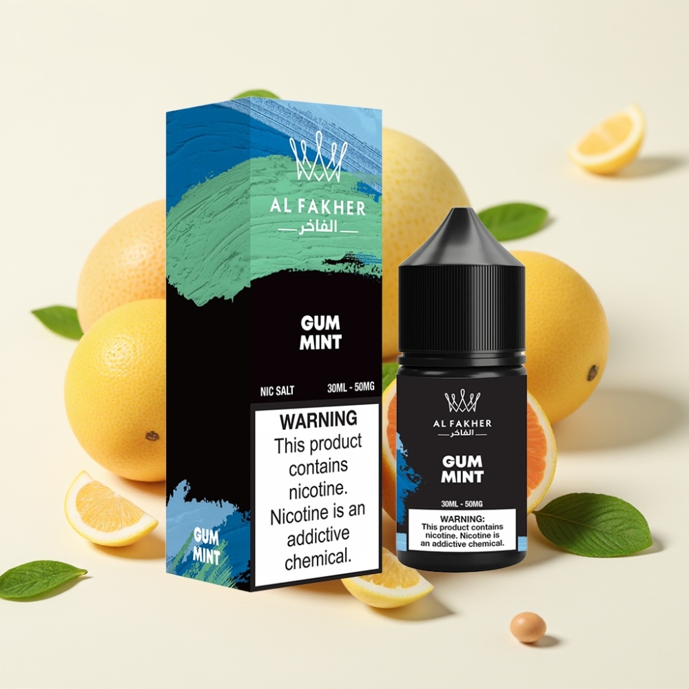 AL Fakher Nicotine Salt E-Liquid 50MG Menta Chicle 30ml
