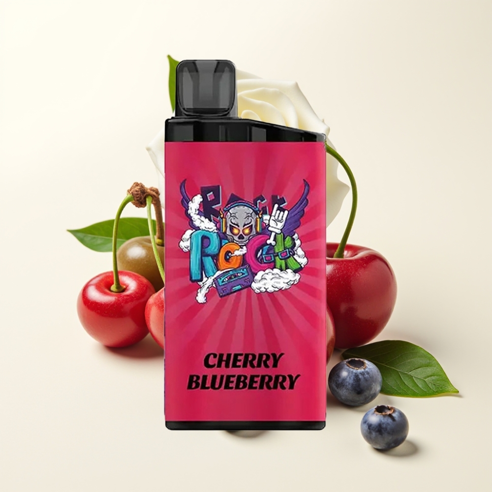 IGET Bar 3500 Puffs Vape Desechable Cereza Arándano 1400 mAh