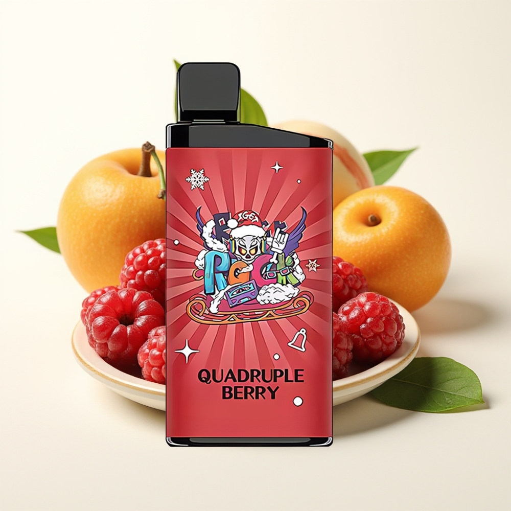 IGET Bar 3500 Puffs Vape Desechable Cuádruple Baya 1400 mAh