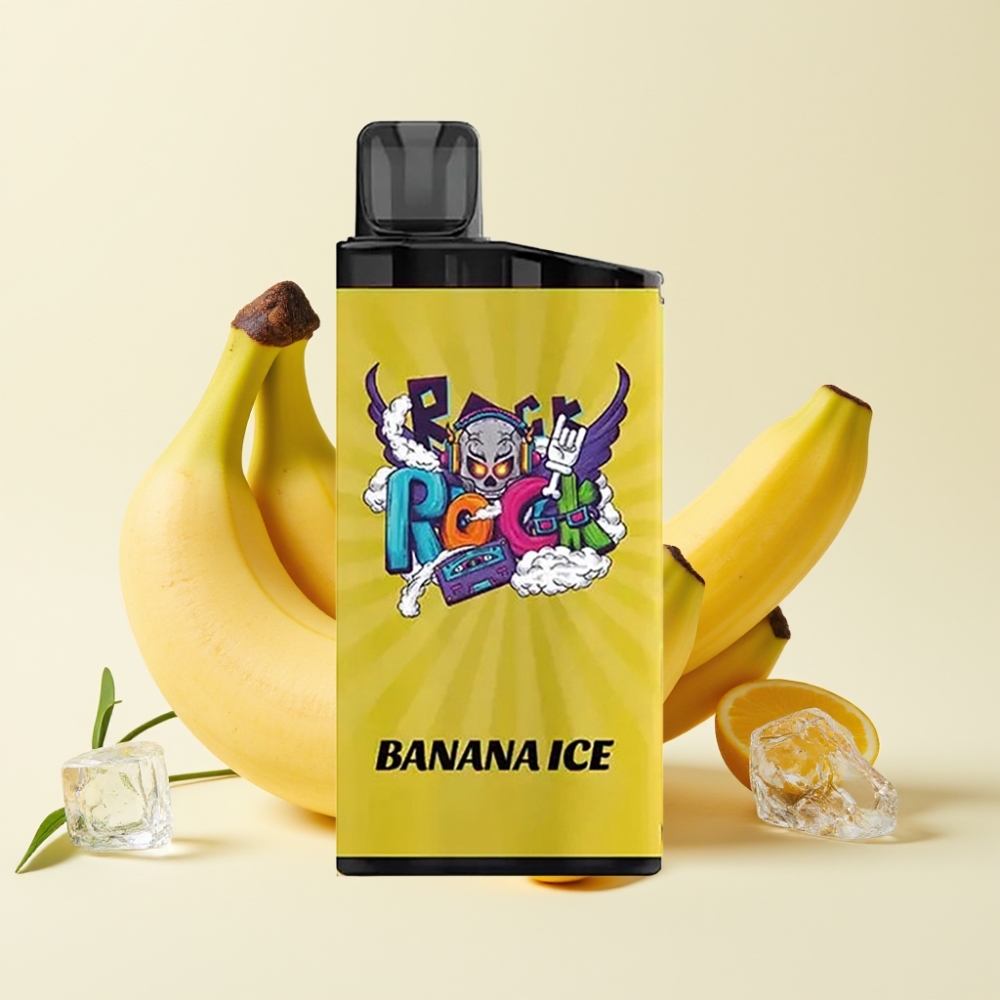 IGET Bar 3500 Puffs Vape Desechable Plátano Helado 1400mAh