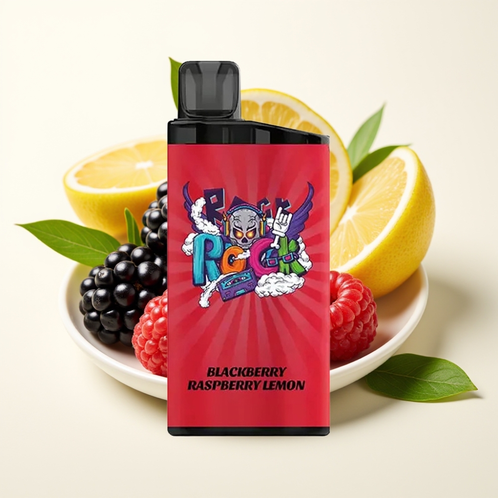 IGET Bar 3500 Puffs Vape Disposable Mora Frambuesa Limón 1400 mAh