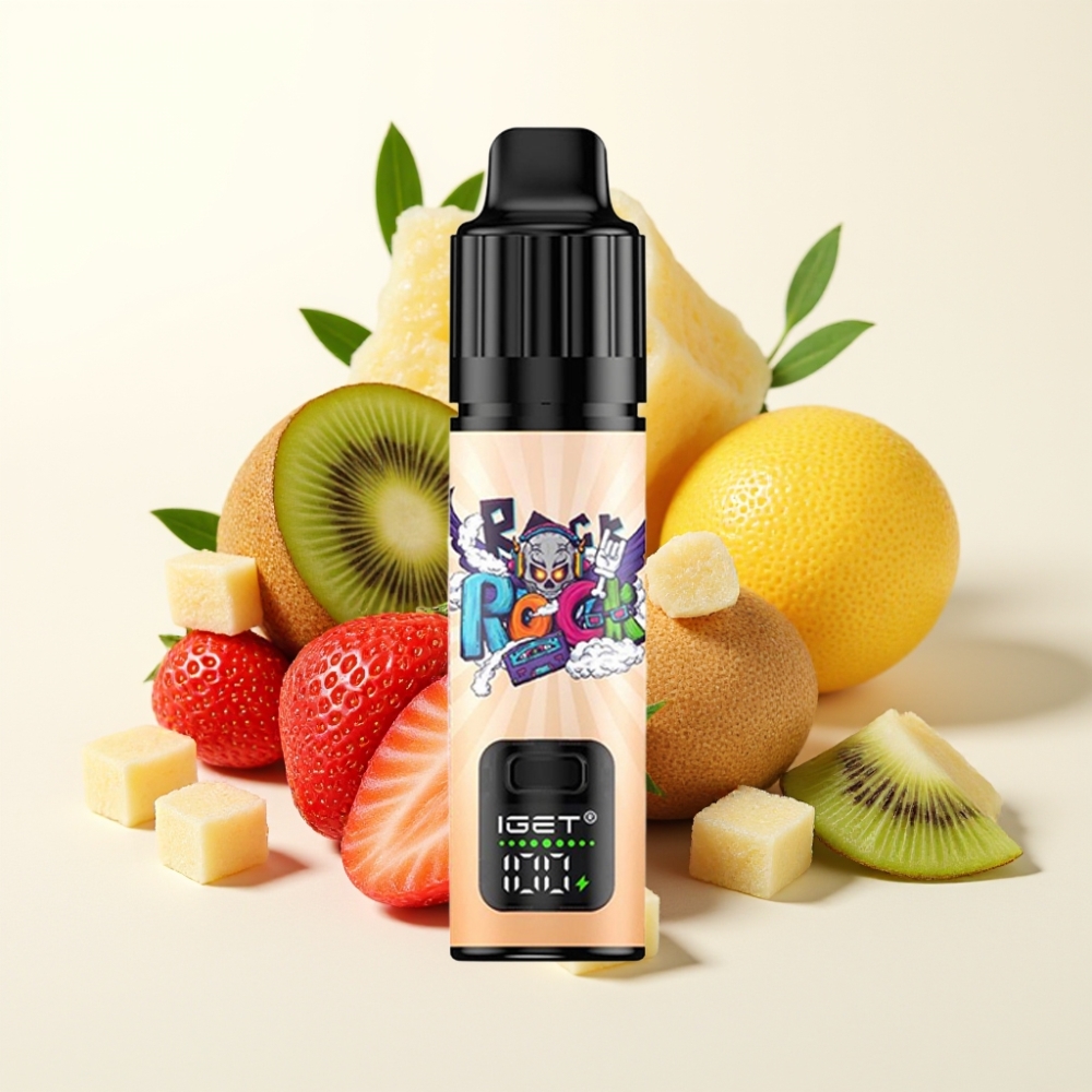 IGET BAR PLUS S3 POD 10000 Puffs Fresa Kiwi Hielo 18ml 5%