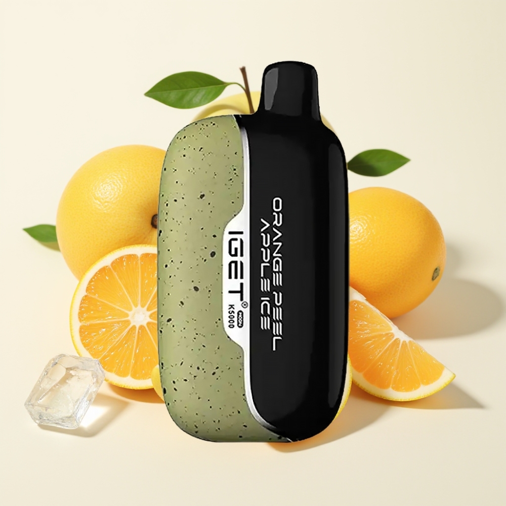 IGET Moon K5000 Puffs 81.5g Cáscara de Naranja Manzana Helada