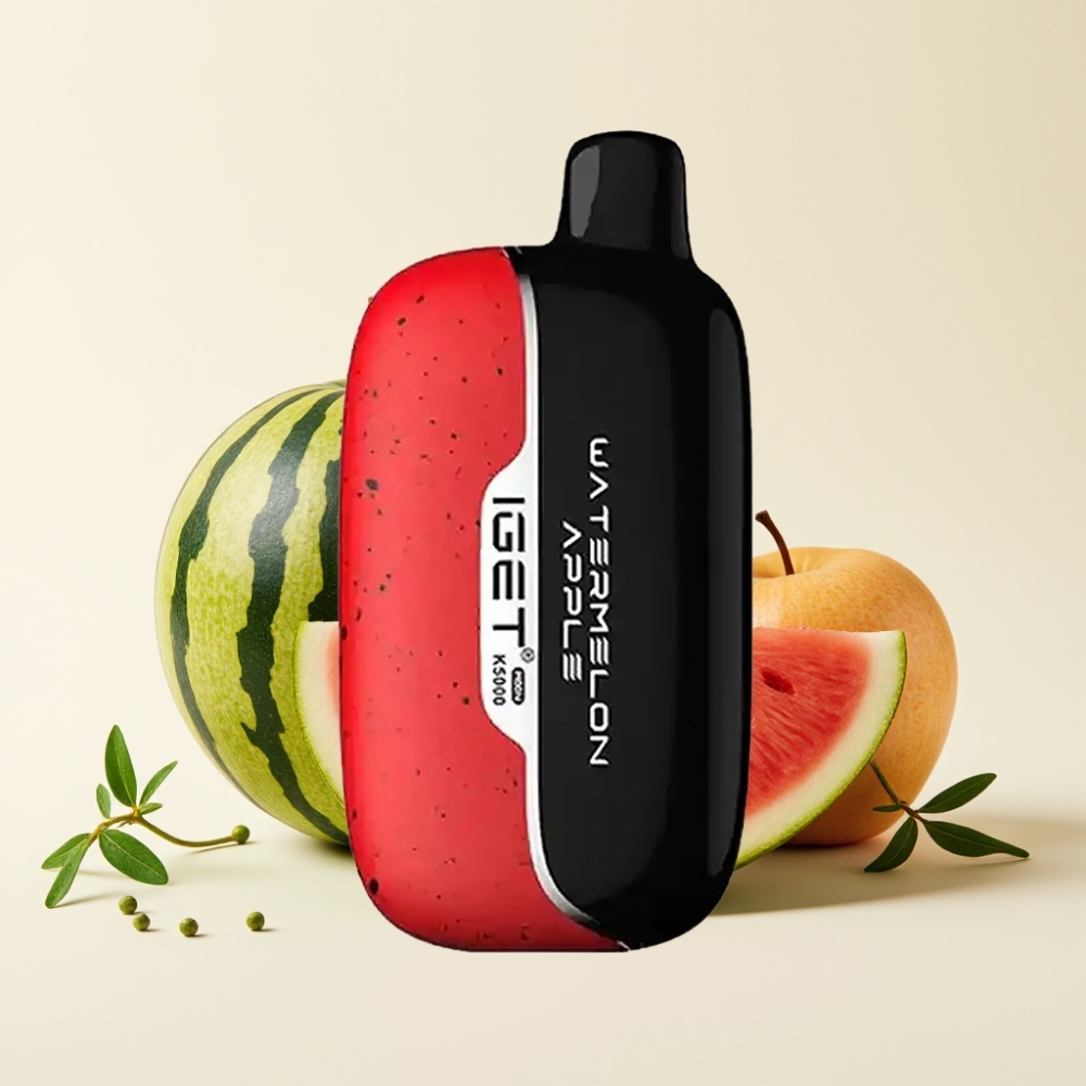 IGET Moon K5000 Puffs Desechable Sandía Manzana 1.35 Ohm