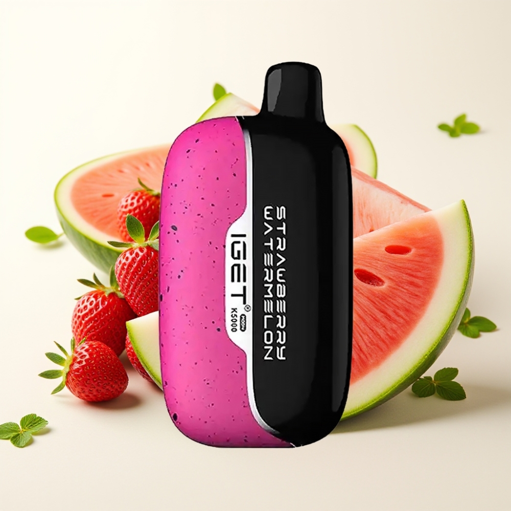 IGET Moon K5000 Puffs Disposable Vape Fresa Sandía Hielo 81.5g