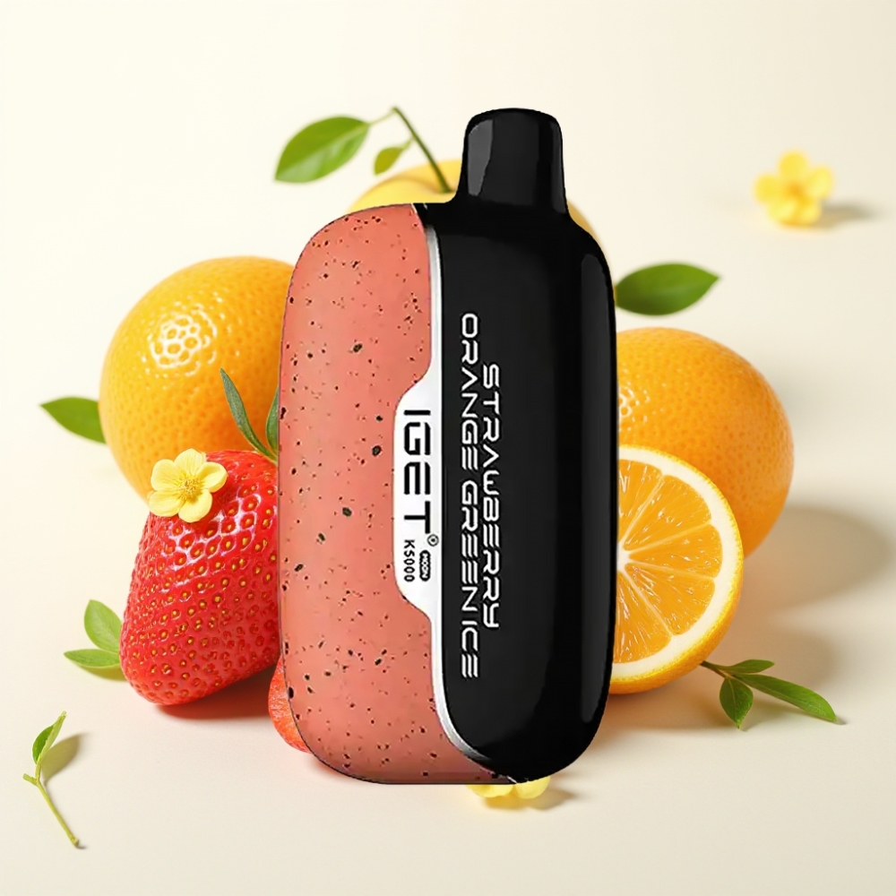 IGET Moon K5000 Puffs Fresa Naranja Verde Hielo PC 81.5g