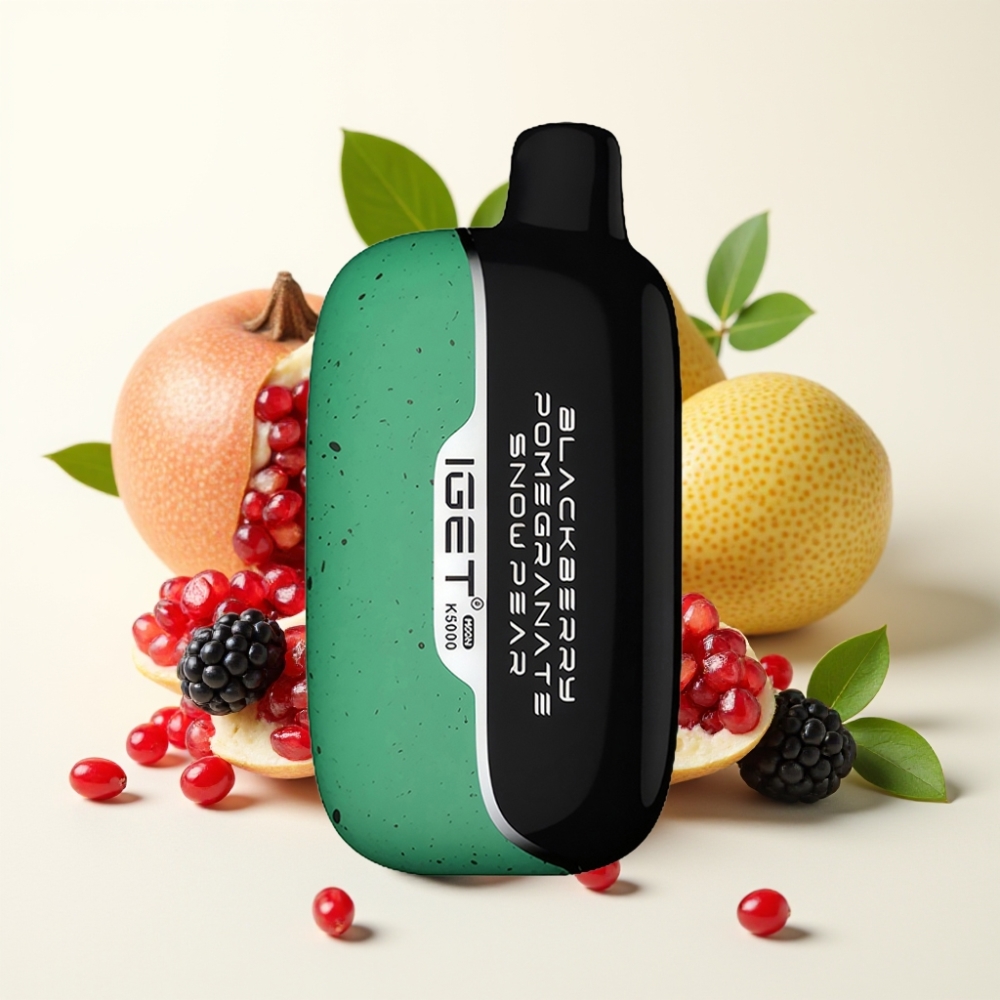IGET Moon K5000 Puffs Vape Desechable Mora Granada Pera Nieve 1.35 Ohm