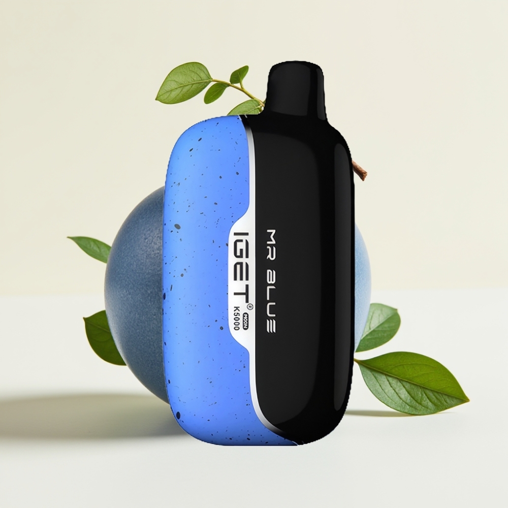 IGET Moon K5000 Puffs Vape Disposable Sr. Azul 81.5g