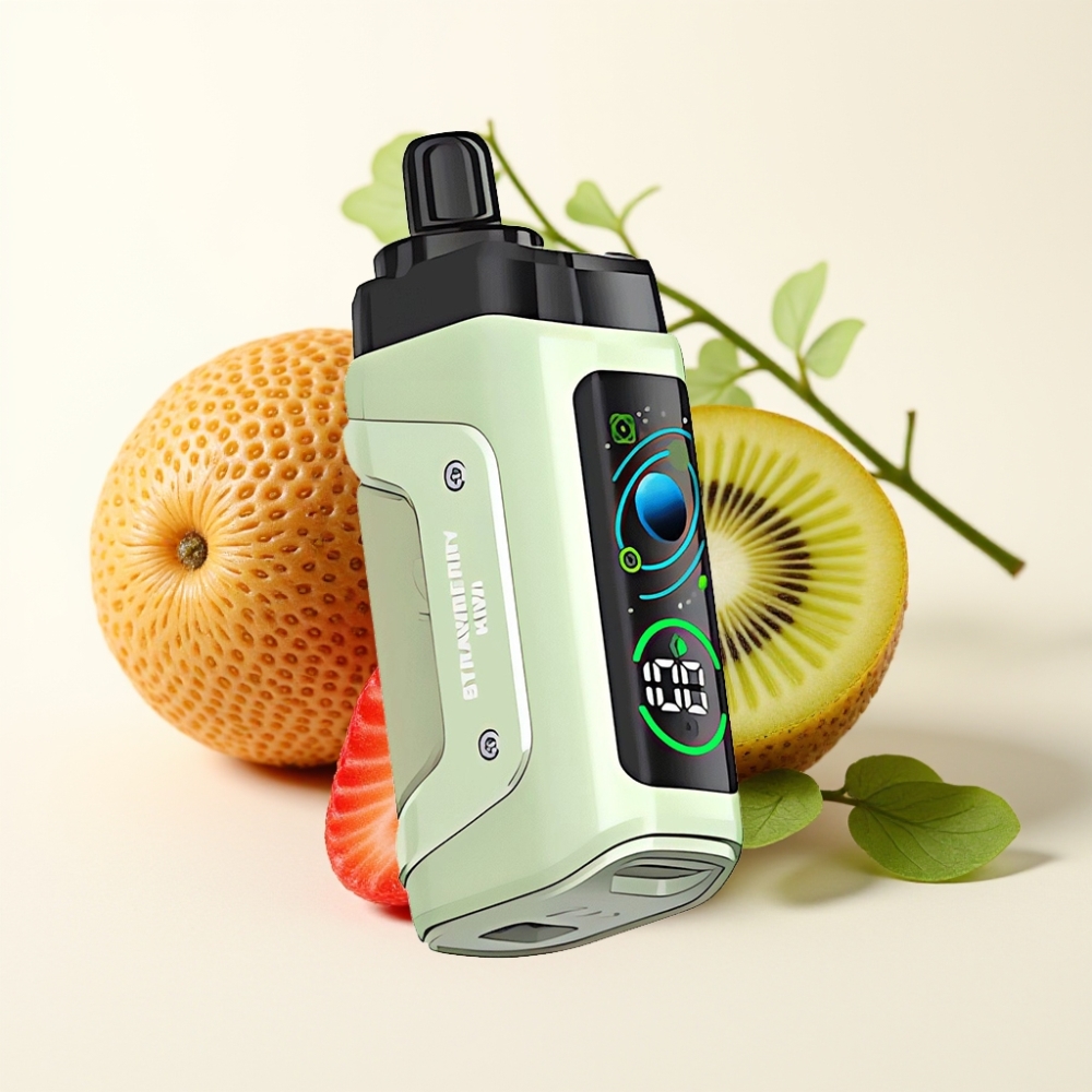 Razz Bar 45000 Puffs Fresa Kiwi Disposable Vape con Bobina Mesh 1.0 Ohm
