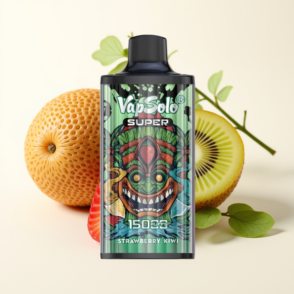 Vapsolo Super 15000 Puffs Desechable Fresa Kiwi 40ml 850mAh