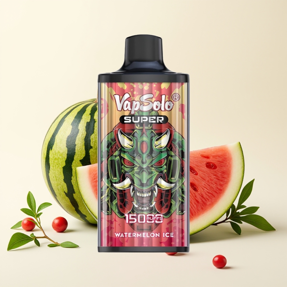 Vapsolo Super 15000 Puffs Desechable Vape Sandía Helada 40ml 50mg/ml