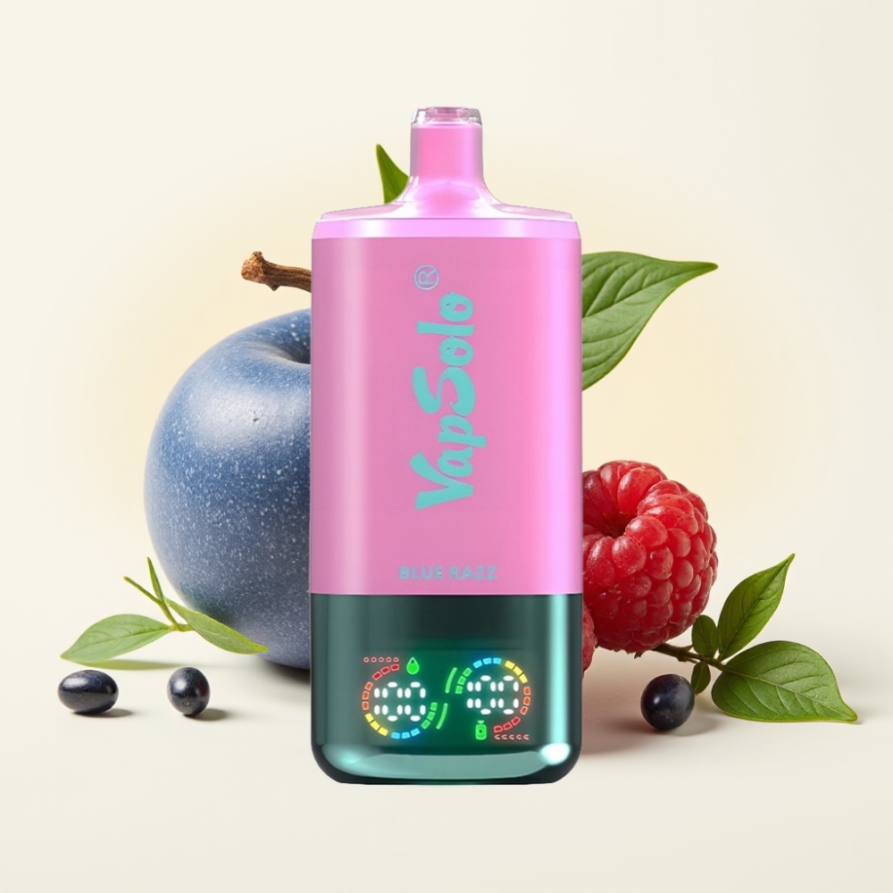 Vapsolo Triple 30000 Puffs Desechable Vape Arándano Azul y 40ml