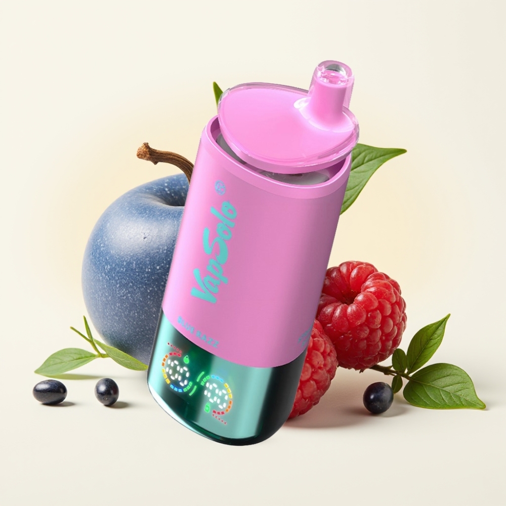 Vapsolo Triple 30000 Puffs Desechable Vape Arándano Azul y 40ml