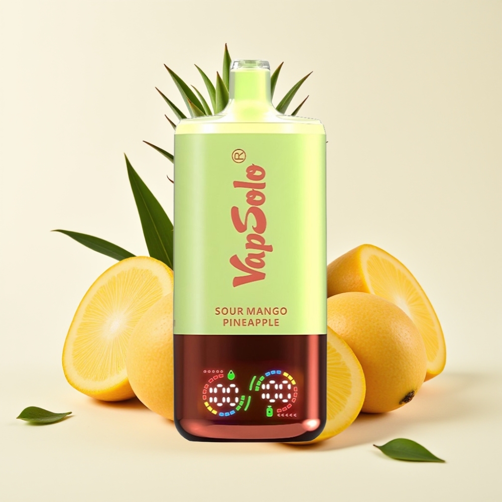Vapsolo Triple 30000 Puffs Disposable Vape Mango Piña Ácida 40ml