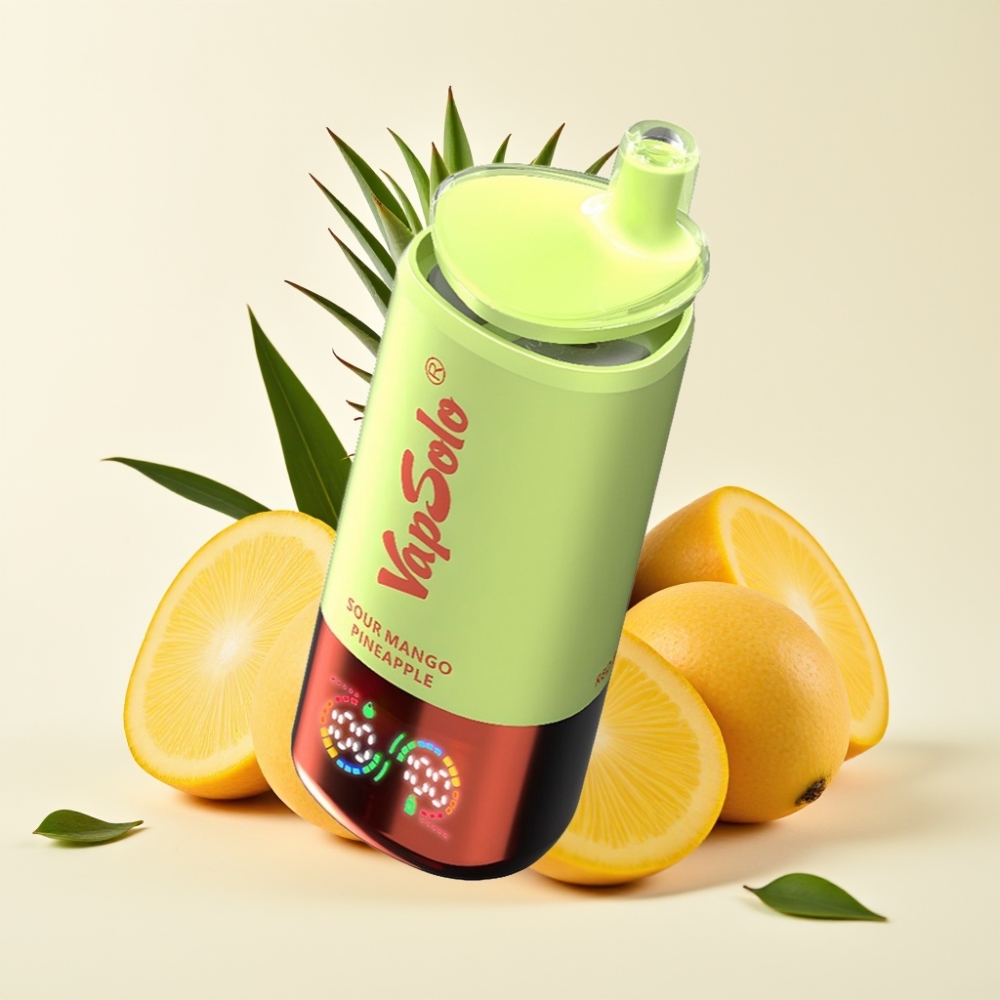 Vapsolo Triple 30000 Puffs Disposable Vape Mango Piña Ácida 40ml
