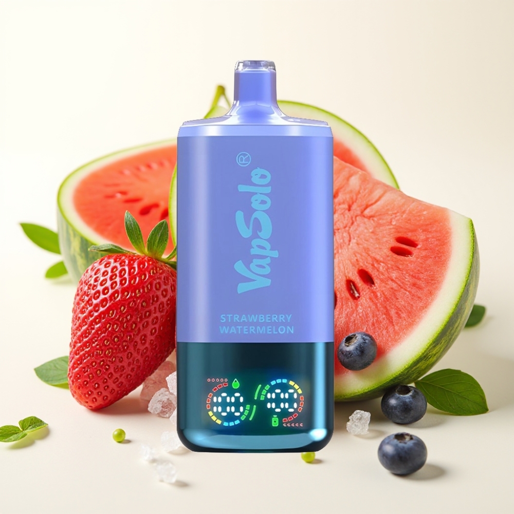 Vapsolo Triple 30000 Puffs Fresa Sandía & Arándano Azul Hielo 40ml Tipo-C