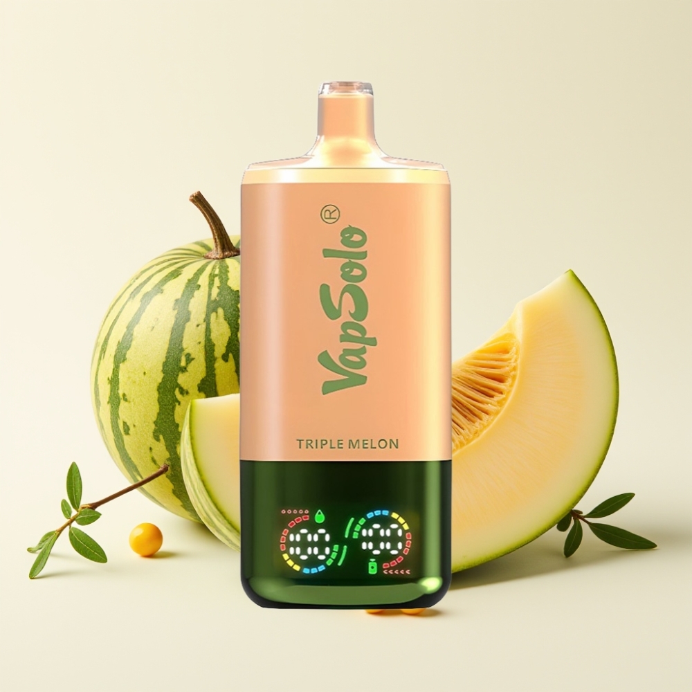 Vapsolo Triple 30000 Puffs Vape Triple Melón 40ml Tipo-C