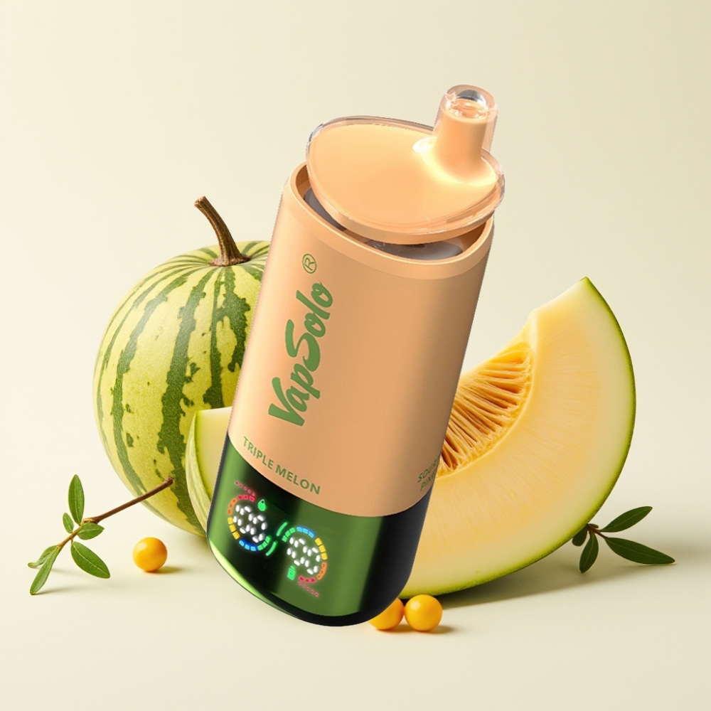 Vapsolo Triple 30000 Puffs Vape Triple Melón 40ml Tipo-C