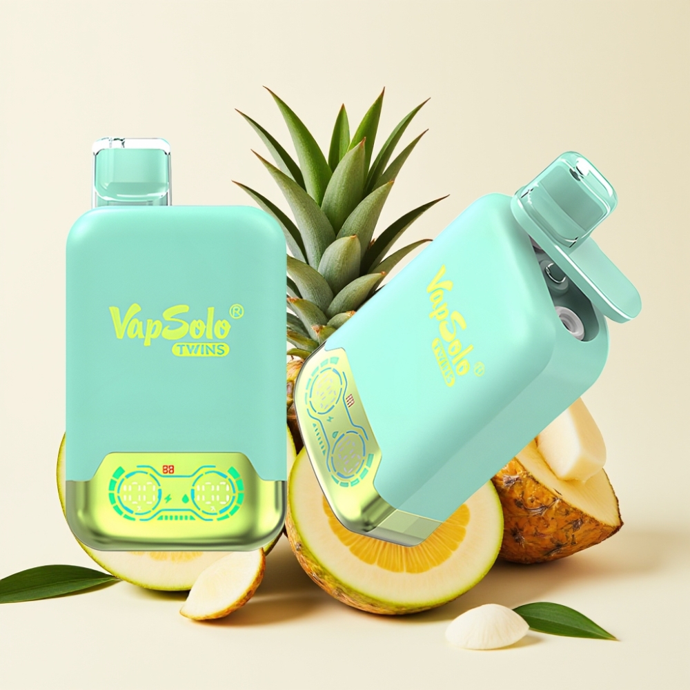 Vapsolo Twins 20000 Puffs 40ml Triple Melón & Piña Coco