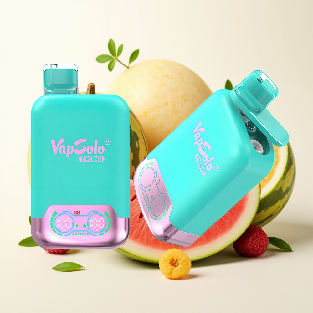 Vapsolo Twins 20000 Puffs Triple Melón & Sandía Frambuesa 40ml