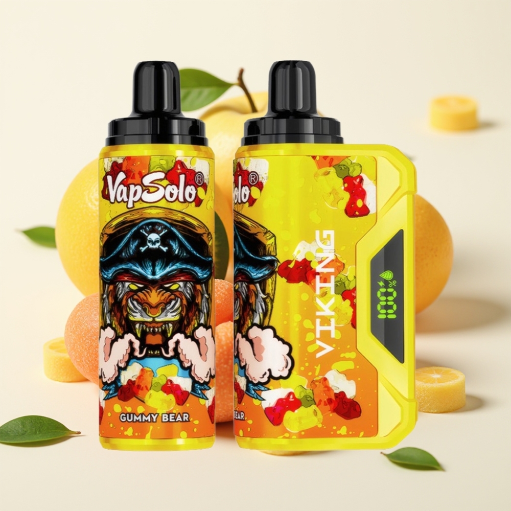 VapSolo VIKING 12000 Puffs Disposable Vape Oso de Goma con 22ml