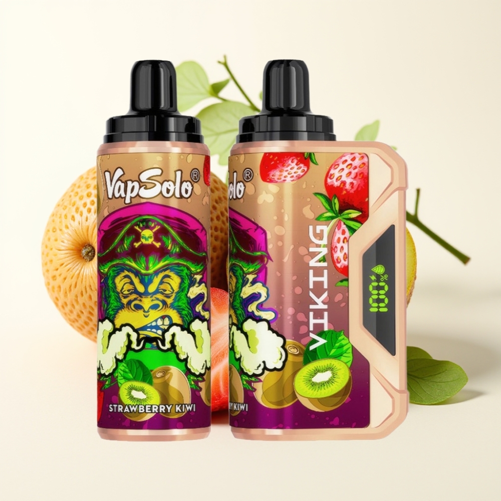 VapSolo VIKING 12000 Puffs Fresa Kiwi 22ml