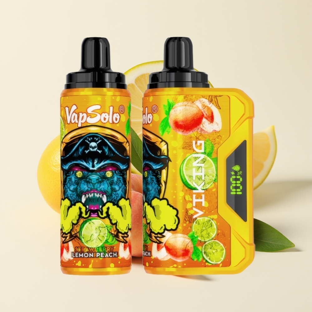 VapSolo VIKING 12000 Puffs Limón Melocotón 22ml