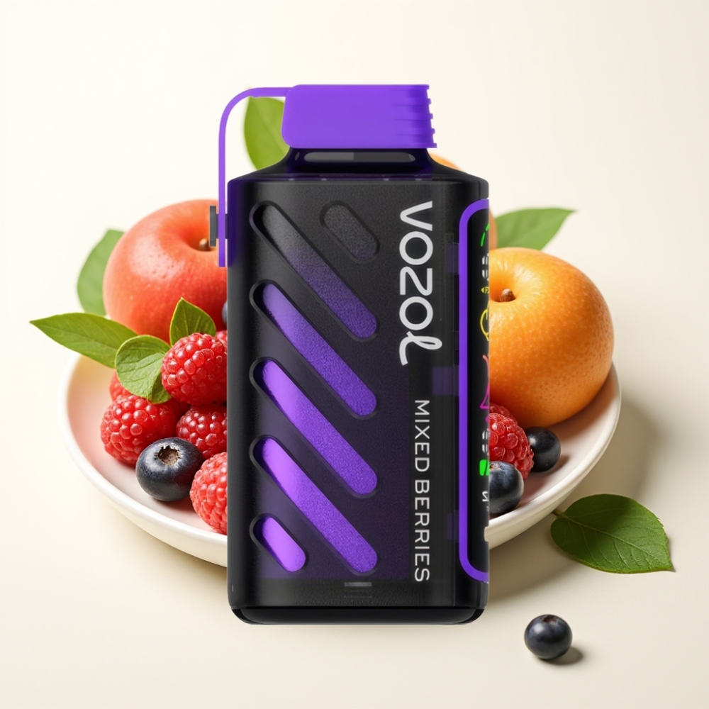 VOZOL Gear Power 20000 Puffs Bayas Mixtas Pantalla Completa
