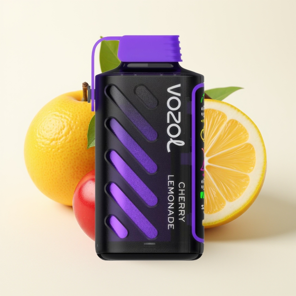 VOZOL Gear Power 20000 Puffs Cereza Limonada Pantalla Completa