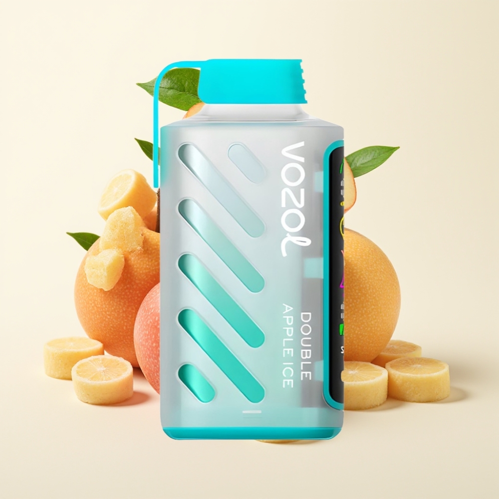 VOZOL Gear Power 20000 Puffs Doble Manzana Hielo Pantalla Completa 20mL