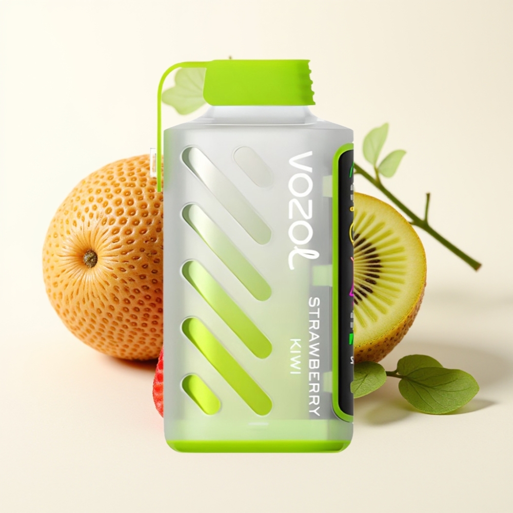 VOZOL Gear Power 20000 Puffs Fresa Kiwi Pantalla Completa Dual Mesh
