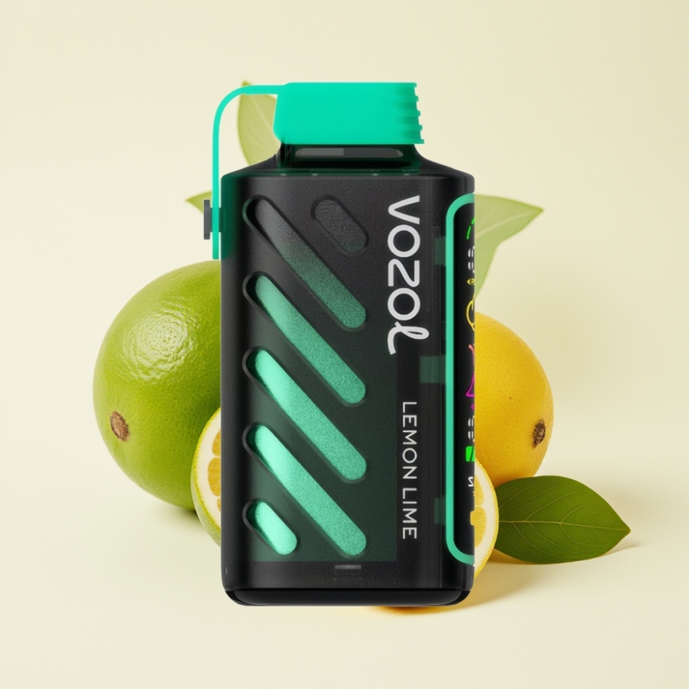 VOZOL Gear Power 20000 Puffs Limón Lima Pantalla Completa Dual Mesh