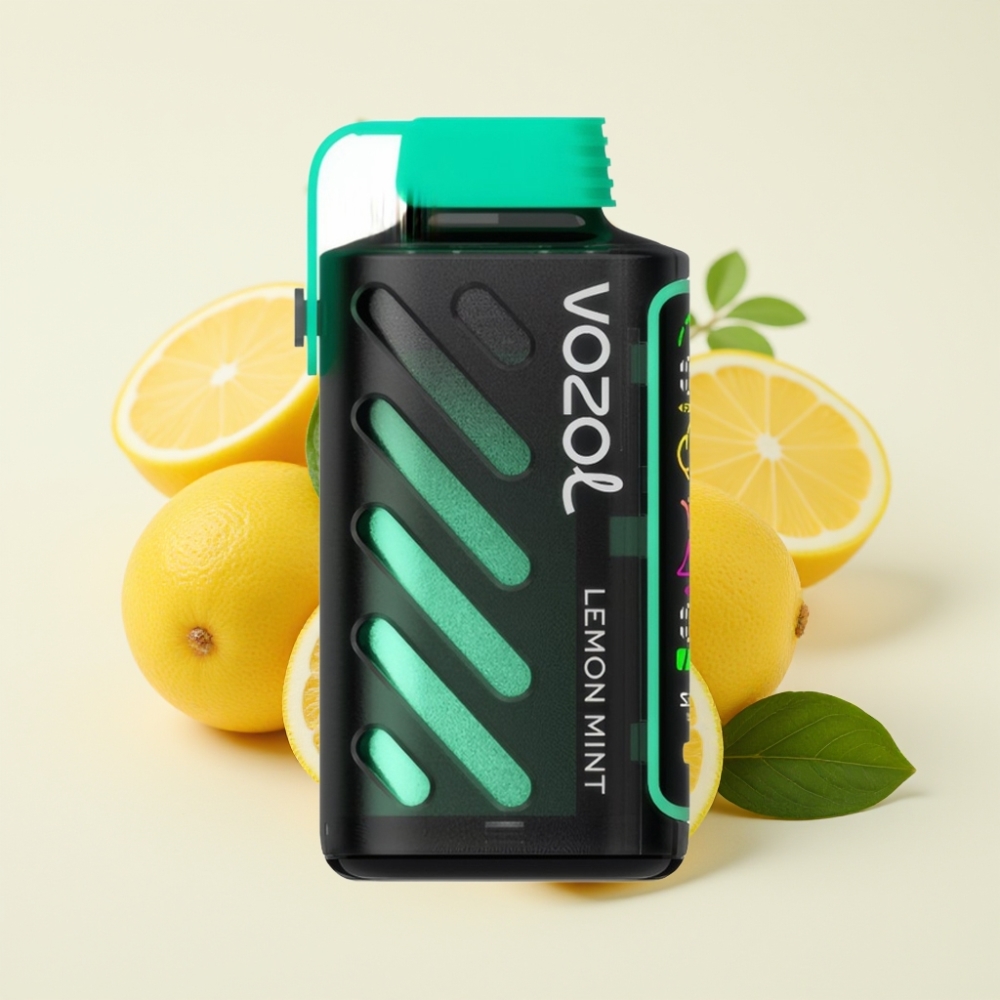 VOZOL Gear Power 20000 Puffs Limón Menta Dual Mesh Coil