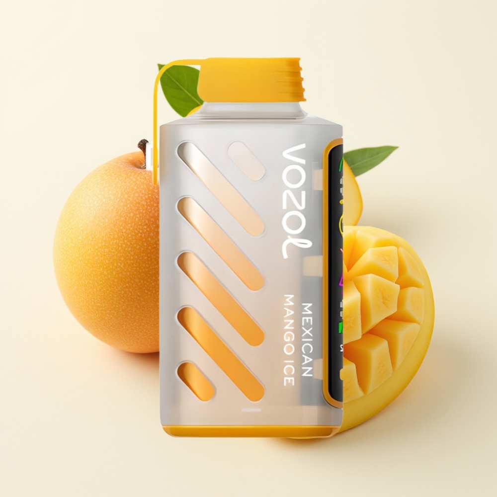 VOZOL Gear Power 20000 Puffs Mango Mexicano Hielo Pantalla Completa Dual Mesh