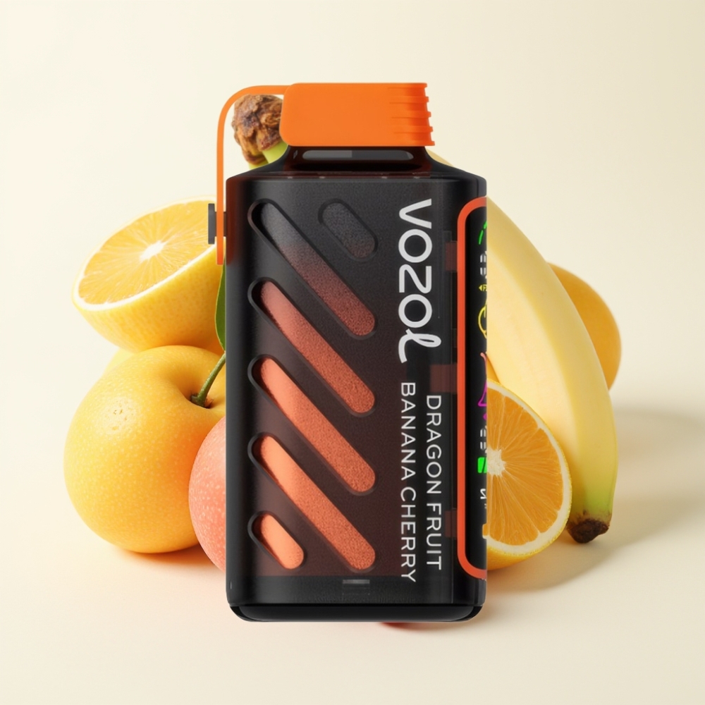 VOZOL Gear Power 20000 Puffs Pitaya Plátano Cereza Pantalla Completa