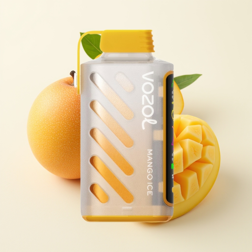 VOZOL Gear Power 20000 Puffs Vape Mango Hielo Pantalla Completa